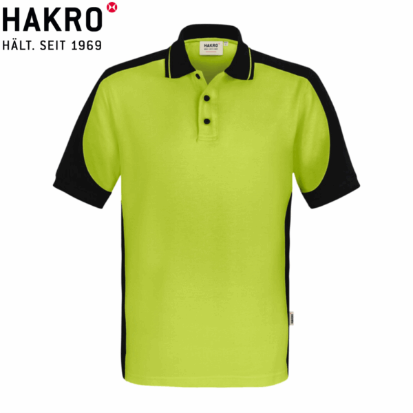 HAKRO No. 539 Poloshirt Contrast MIKRALINAR® ECO – Bild 3
