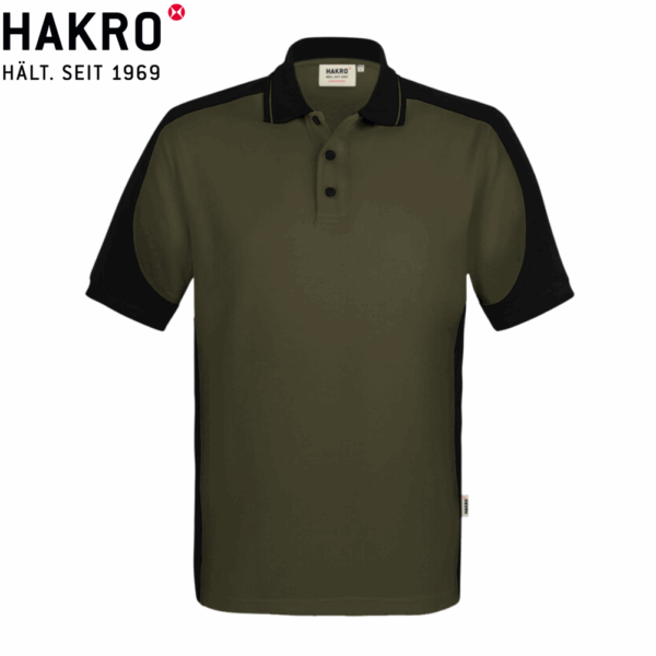 HAKRO No. 539 Poloshirt Contrast MIKRALINAR® ECO – Bild 6