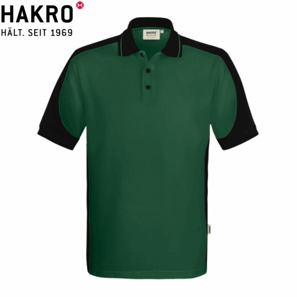 HAKRO No. 539 Poloshirt Contrast MIKRALINAR® ECO – Bild 2