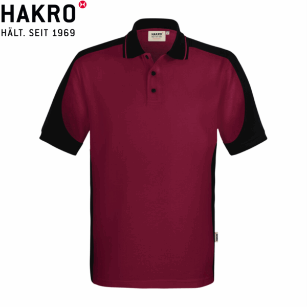 HAKRO No. 539 Poloshirt Contrast MIKRALINAR® ECO – Bild 7